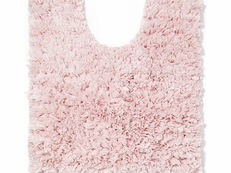 Bhs Pink paper lace vintage pedestal mat, pale pink