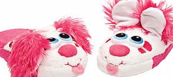 Bhs Pink Perky Pink Puppy Stompeez Slippers, pink