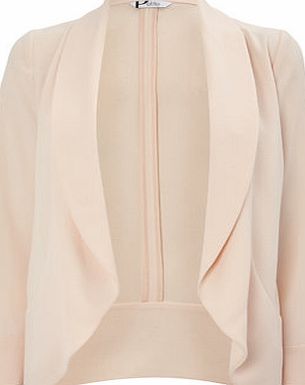 Bhs Pink Petite Waterfall Jacket, peach 411147313