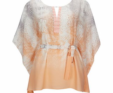 Bhs Pink Snake Trim Kaftan, fuchsia 12028996257