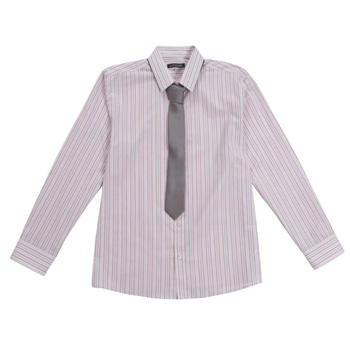 Shirt And Tie. stripe shirt and tie set