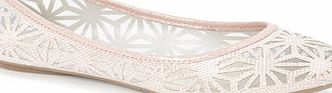 Bhs Pink Sun Mesh Sparkle Ballerina, pink 2845930528