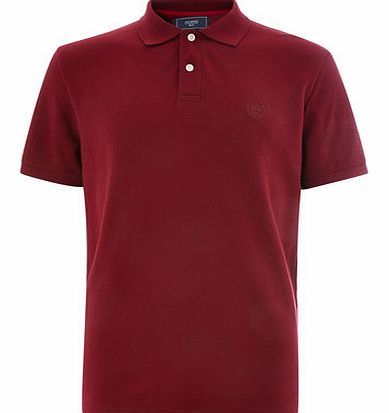 Bhs Plain Burgundy Polo Shirt, Red BR52P02FRED