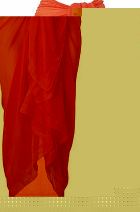 Plain Orange Sarong, orange 205544796