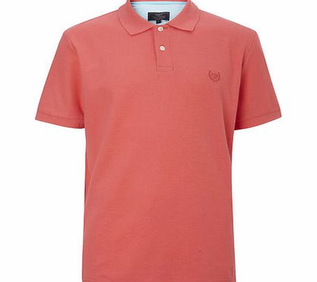 Plain Pique Polo, Pink BR52P02GPNK