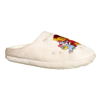 bhs Pooh and piglet embroidered slipper
