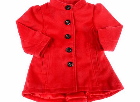 Bhs Pumpkin Patch Girls Red Amalie Coat, red