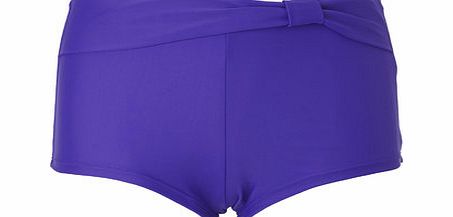 Purple Great Value Plain Swim Short, purple