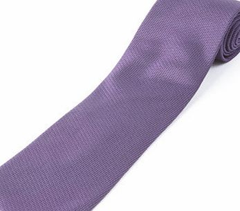 Bhs Purple Silk Herringbone Tie, Purple BR66P30FPUR