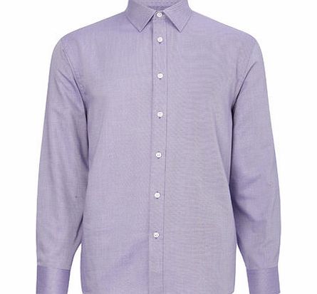 Bhs Purple Twill Shirt, Purple BR66C22FPUR