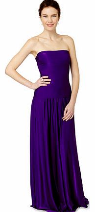 Purple Twist & Wrap bandeau, bright purple