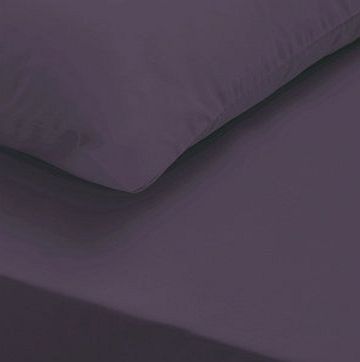 Bhs Purple Ultrasoft Flat Sheet, purple 1893980924