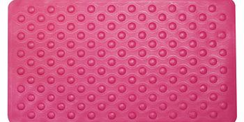 Bhs Raspberry Sabichi rubber bath mat, raspberry