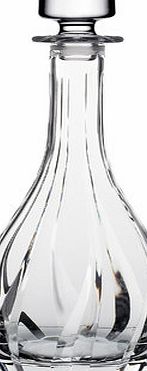 Bhs RCR Fuente crystal glass decanter, clear
