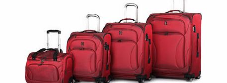 Bhs Red 8 wheel Premium suitcase range, red 9104903874