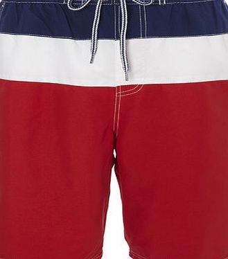 Bhs Red Cargo Swim Shorts, Red BR57S03GRED