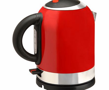 Bhs Red Essentials bullet kettle, RED METALLIC