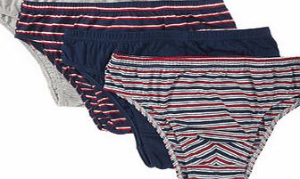 Bhs Red Mix 4 Pack Design Slips, Red BR60S01FRED