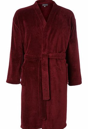 Bhs Red Soft Touch Dressing Gown, Red BR62G01DRED