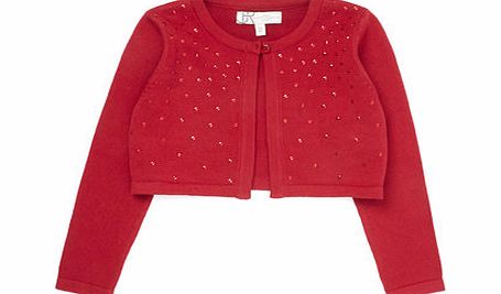 Bhs Red Sparkle Cardigan, red 6502233874