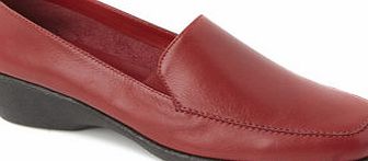 Bhs Red TLC Wide Fit Loafers, red 2846373874