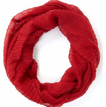 Red Wavy Woven Snood, red 6605543874
