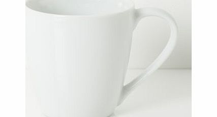 Bhs Retro Round Mug, white 9531570306