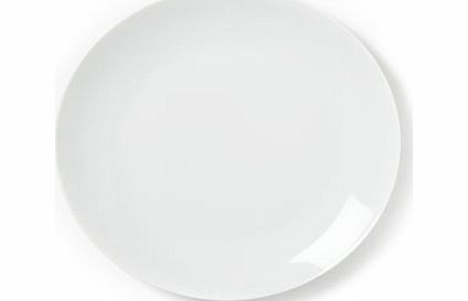 Bhs Retro Round Side Plate, white 9531540306