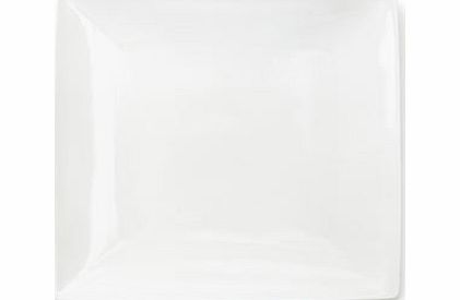 Bhs Retro sharp square side plate, white 9566860306