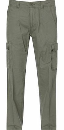 Bhs Rockcap Lightweight Cargo Trousers, Green