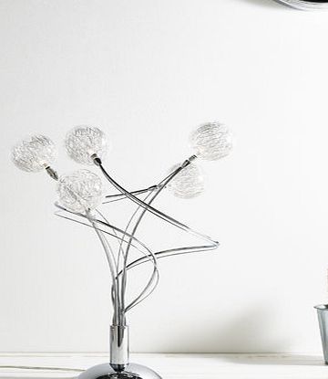 Bhs Rolland Table Lamp, chrome 39700130409