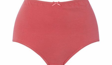 Bhs Rose Pink Cotton Full Brief, rose 4803843872