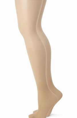 Bhs Sand 2 Pack Energising Medium Support Tights,