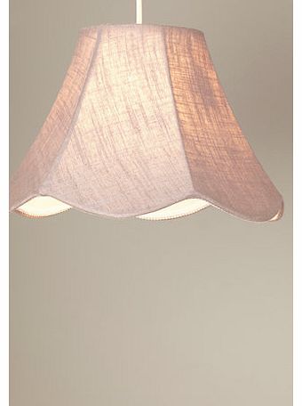 Scalloped Linen Medium Shade, lilac 9788920125