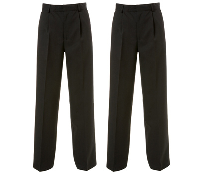 Senior boys 2 pack shorter leg trouser