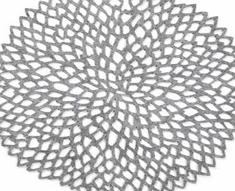 Bhs Set of 2 Grey Felt Placemats, grey 9550910870