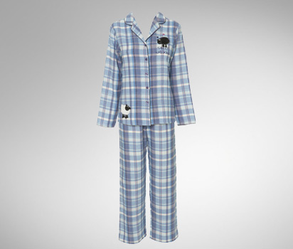 bhs Sheep check pyjama