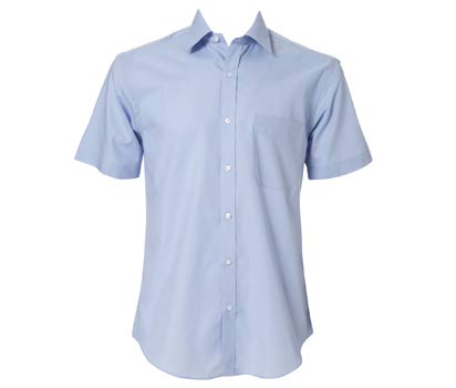 Short sleeve easy care shirt