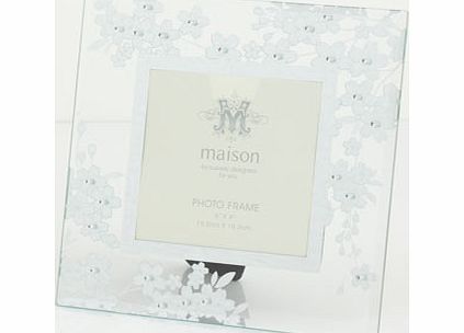 Bhs Silver Bud Photo Frame 4x4, clear 30905462346