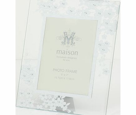 Silver Bud Photo Frame 5x7``, clear 30905482346