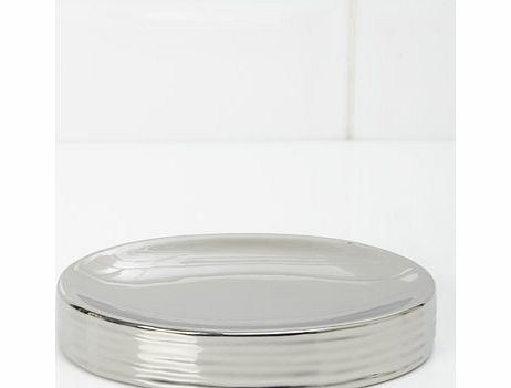 Silver Metallic Soap Dish, silver 1944310430