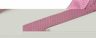 Bhs Slim Pink Mini Dot Tie, Dark Pink BR66D27GPNK