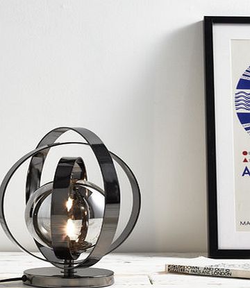 Bhs Smoke Josiah Vessel Table Lamp, smoke 39700122274