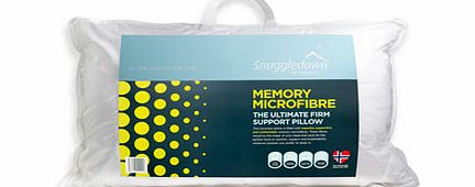 Bhs Snuggledown Memory Microfibre Pillow, no colour