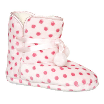 bhs Spotted boot slipper