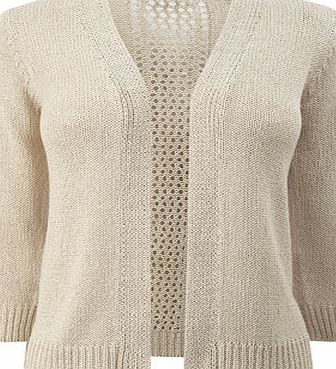Bhs Stone Corded Cardigan, stone 588530263