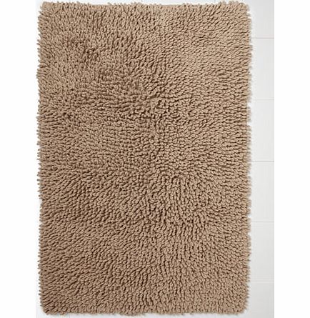 Bhs Stone Cotton Loop Bath Mat, stone 1927112730