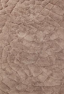 Bhs Stone Graccioza Luxury Pattern Bath Mat, stone