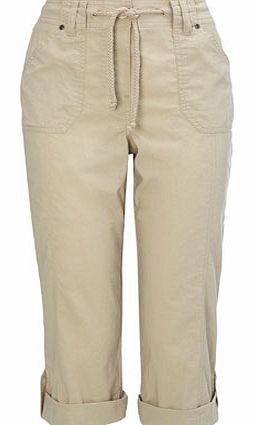 Bhs Stone Great Value Crop Trousers, stone 2206440263