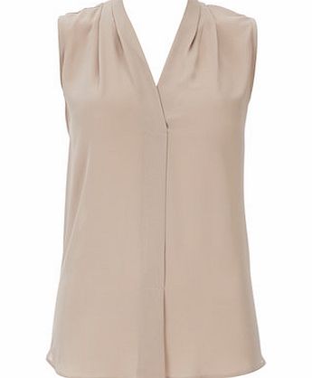 Bhs Stone Longline Shell Top, stone 12028092730